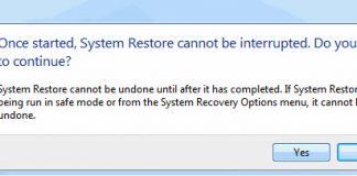 7 Confirmation of the restoration of the window 7 Confirmation of the restoration