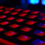 Glowing Keyboard