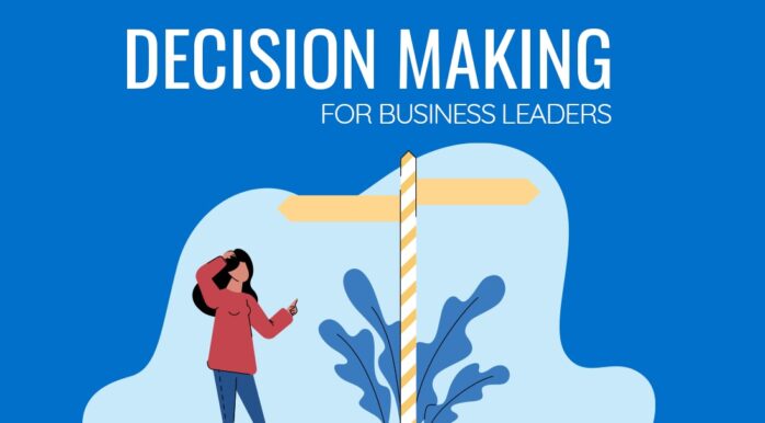 Business leaders make decision