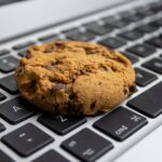 Cookies on a Keyboard. Concept for Cookieless Future