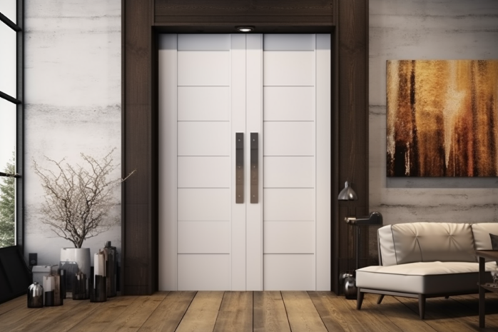 Swing Doors in the Bedroom