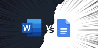 Google Docs and Microsoft Word