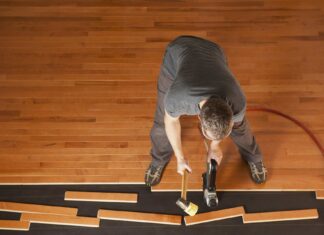 Hardwood Floor Installation