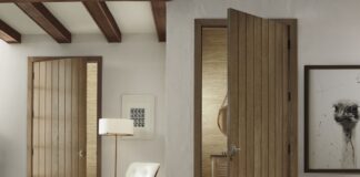 Match Doors, Wall Panels, And Furniture In Interior Design